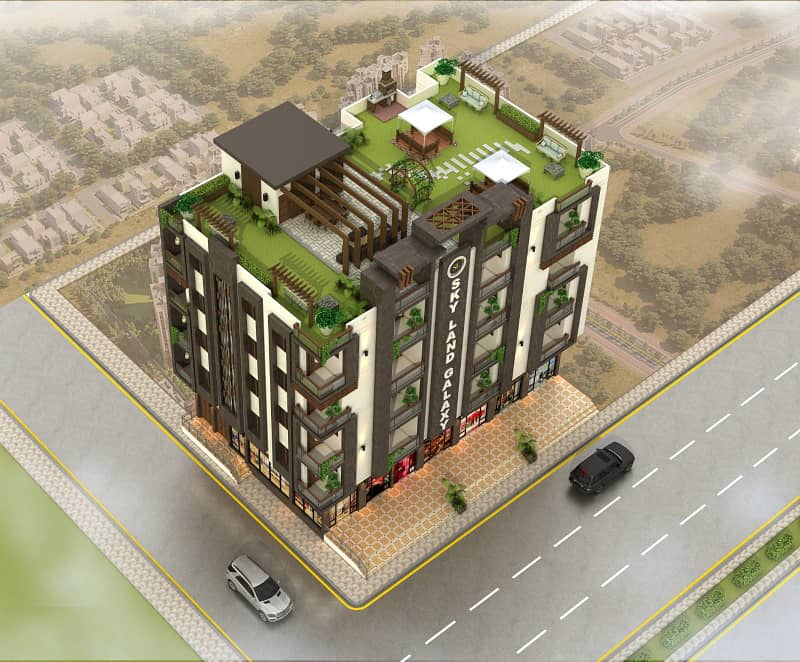 A Complete Package Of Urban Living Skyland Galaxy 2 Bed Lounge Ultra Modern Apartment At Prime Location Of Surjani Town 2