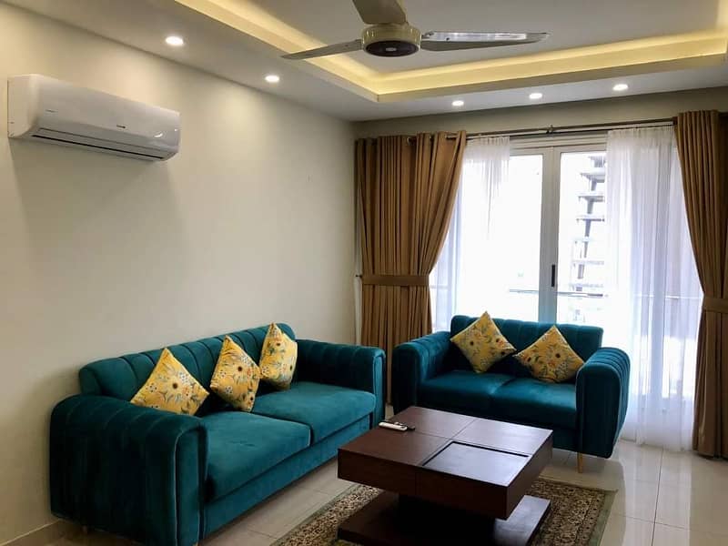 2 bedrooms Short time daily basis apartment for rent bharia town islamabad safe and secure place 2