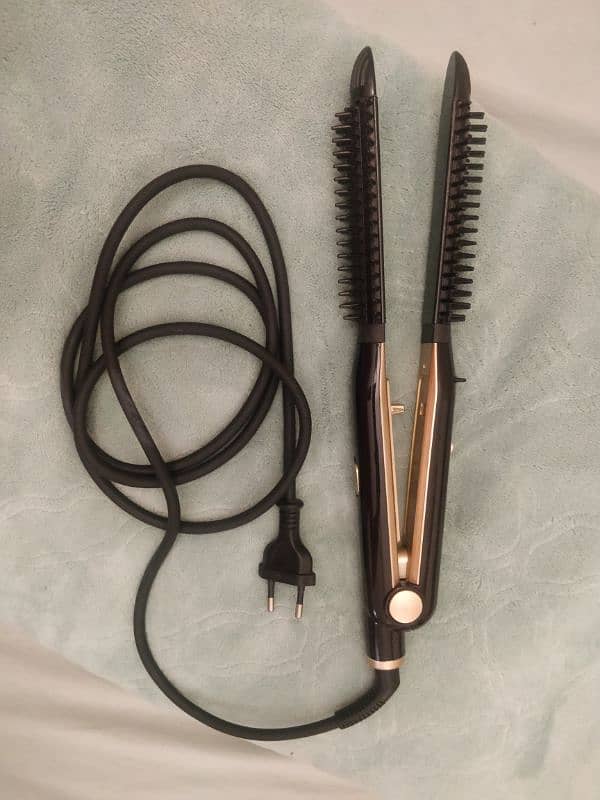 Westpoint 2 in 1 Hair Curler and Straightener 1