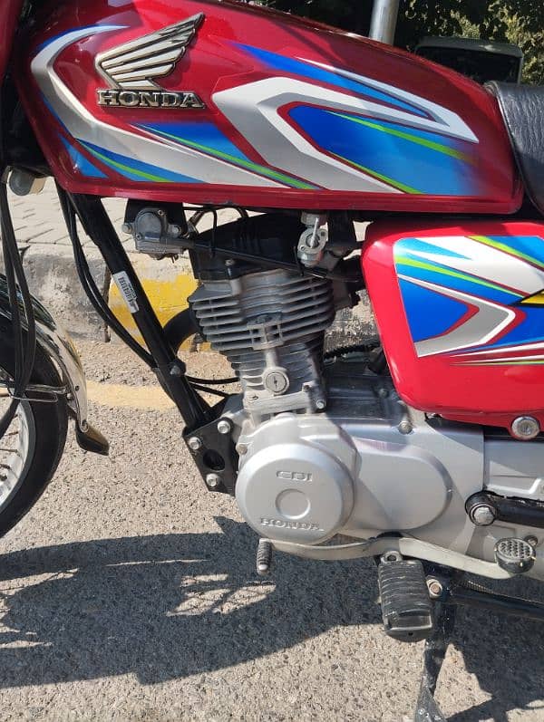 Honda 125 2022 model full lush condition 1