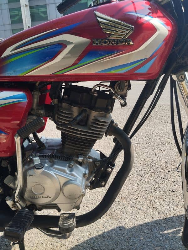 Honda 125 2022 model full lush condition 2