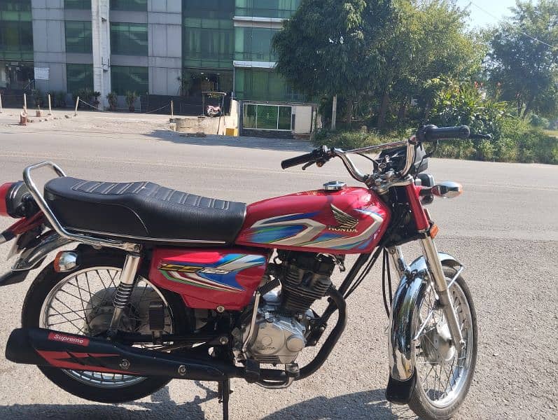 Honda 125 2022 model full lush condition 7