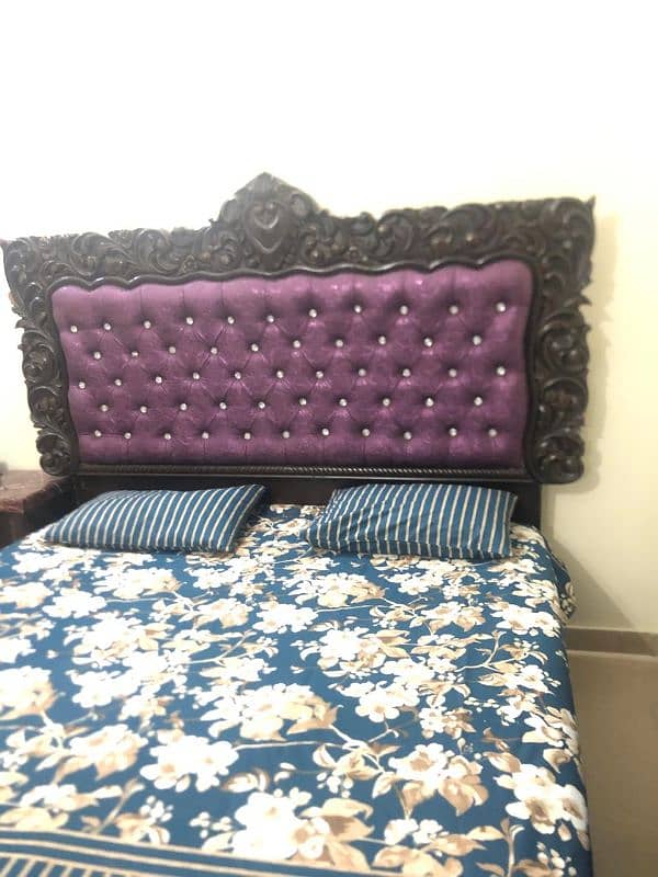 King Size Luxury Bed Set For Sale Without Mattress 11