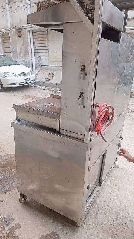 Jumbo Shawarma Machine Stall 4