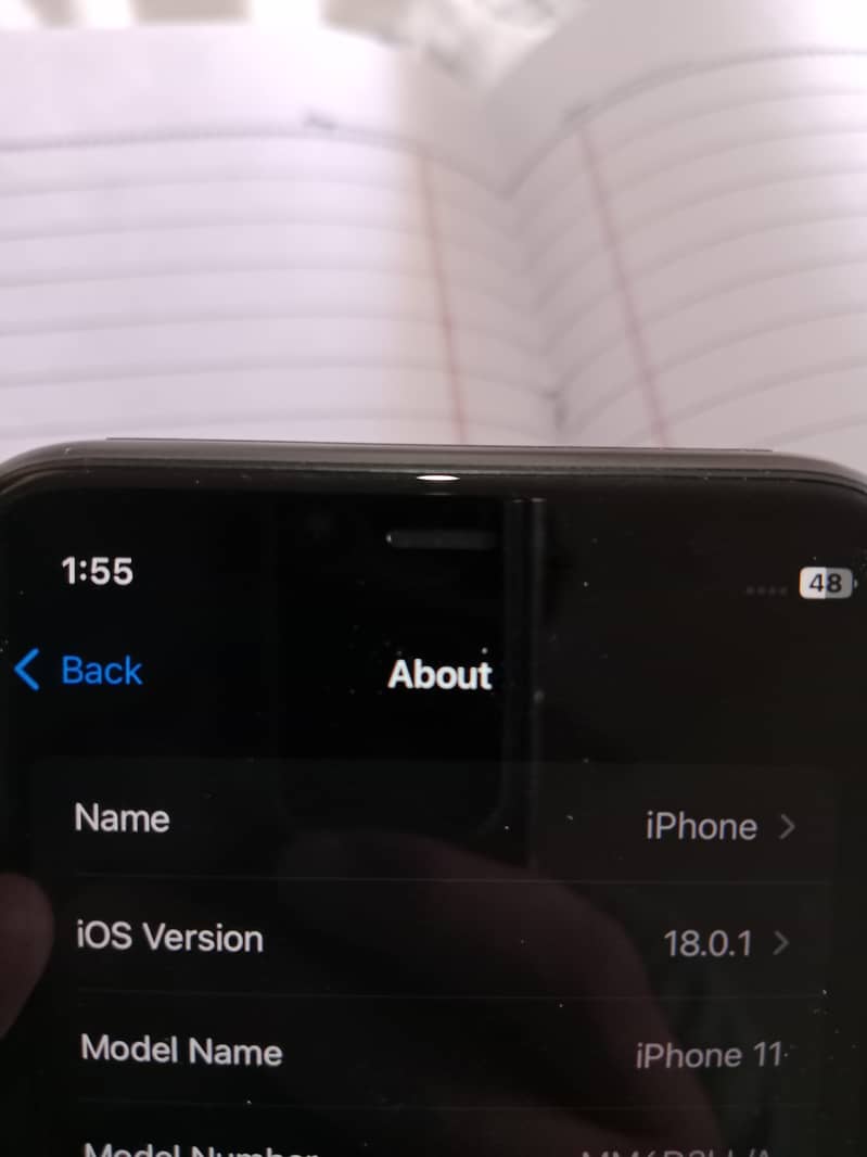 Iphone11 jv 64gb black color bh97 2