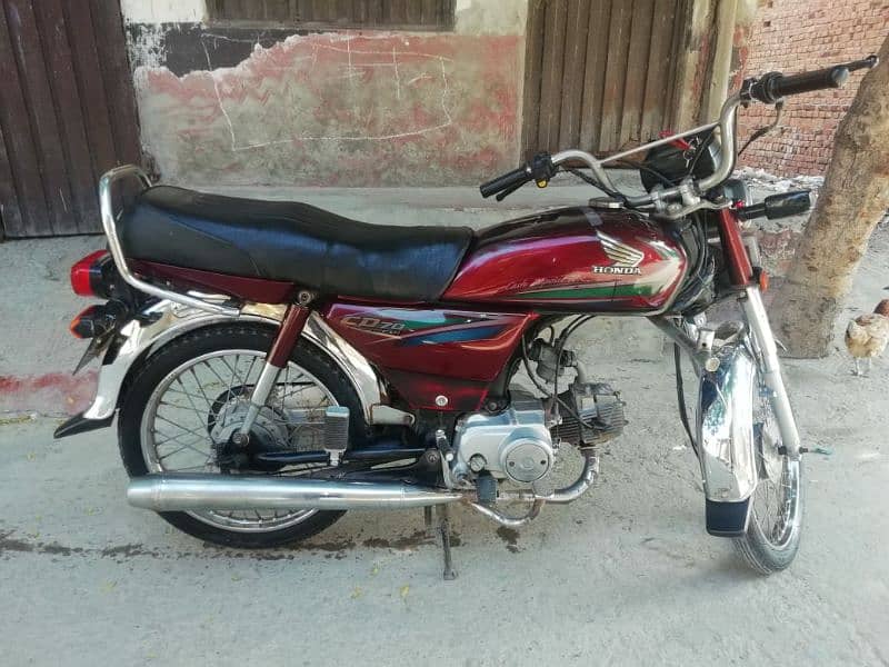 Honda CD 70 original condition Fsd nomber 0321 7376613 3