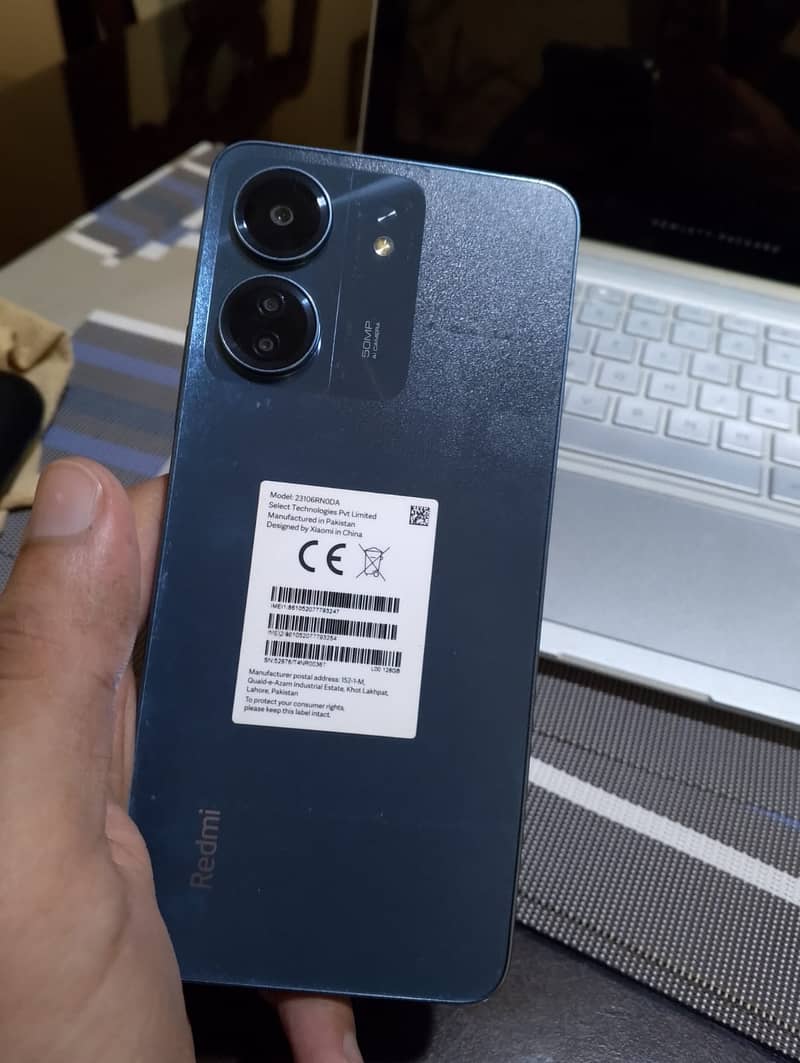 Redmi 13C blue color 0