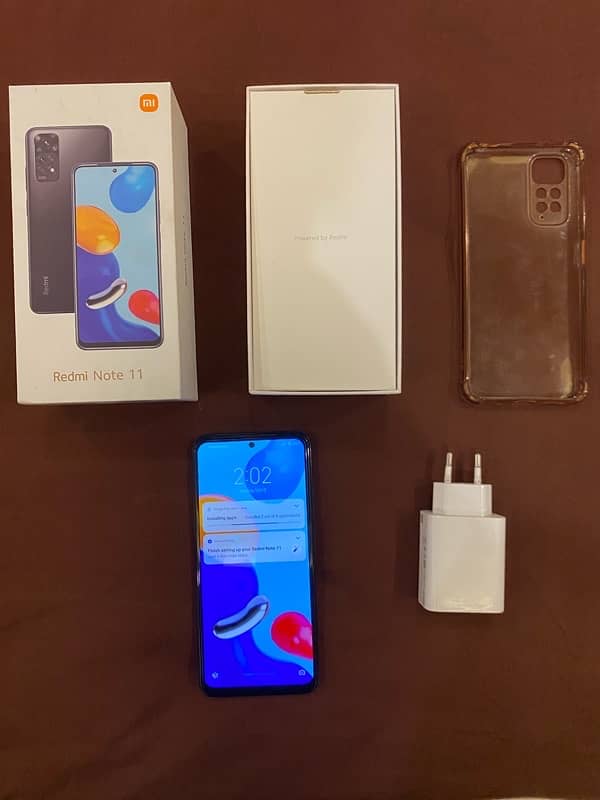 Redmi Note 11 6gb 128gb with box 3