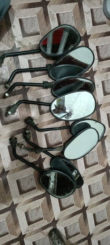 Honda Bike 8 Mirror For Sale 3