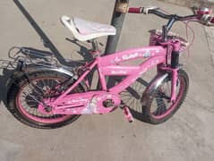 pink bicycle for kids age 4-7 years 0