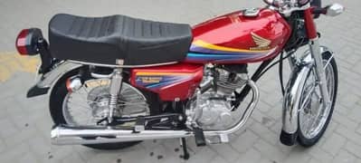 Honda CG 125 model 2011 for urgent sale