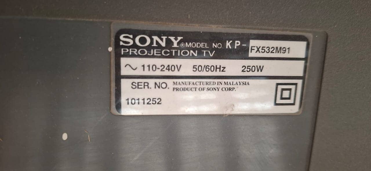 SONY PROJECTION LCD 2 QTY 55 and 1 QTY 63 4