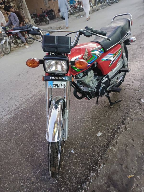 neat and clean honda 125 urgent sale 8