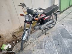 Road prince 70 cc with double saman