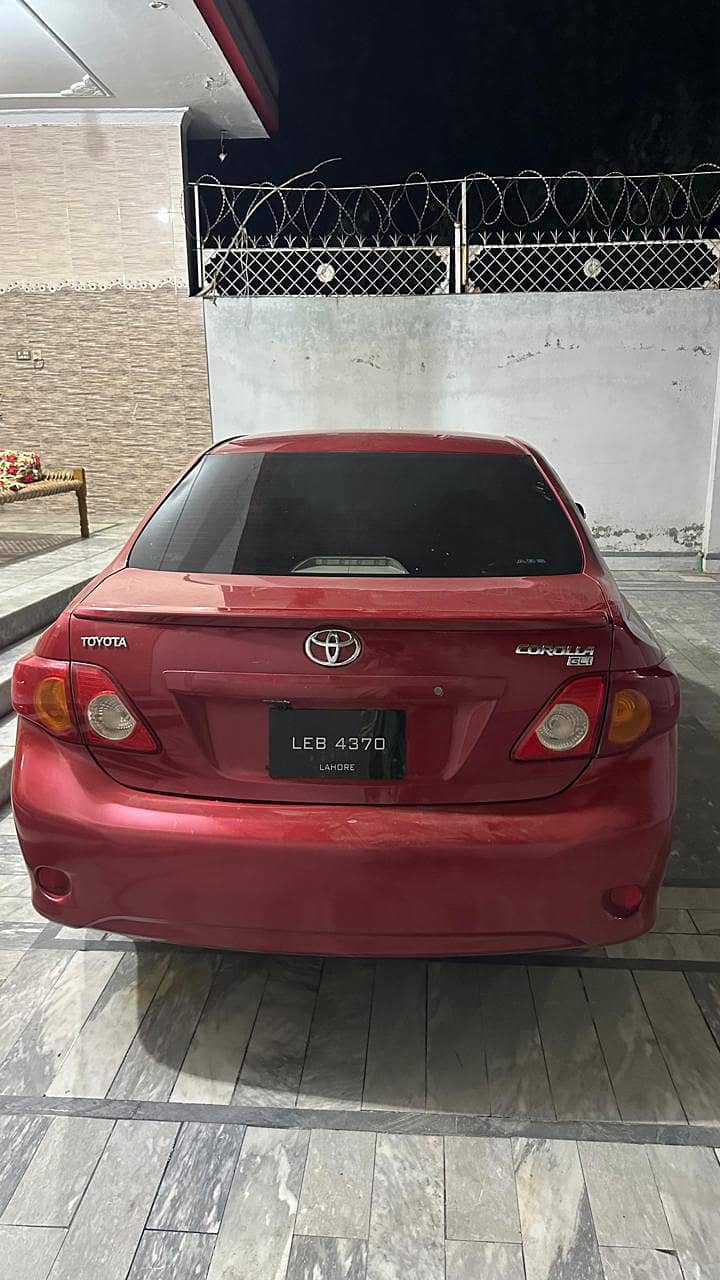 Toyota Corolla GLI 2010 2010 3