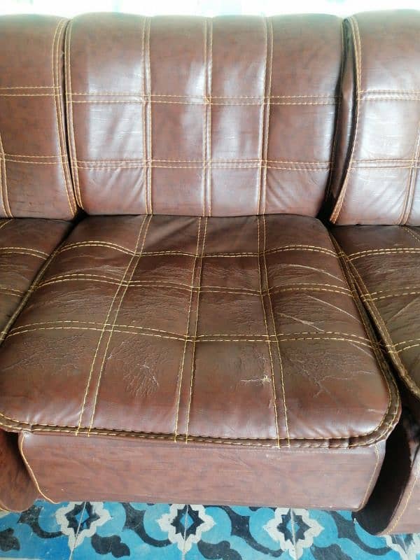 Original Lather Sofa Set 0