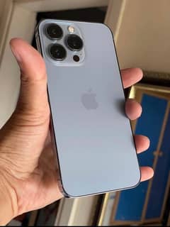 Iphone 13 pro max  512gb PTA Approved 85%BH Seria blue With box 0