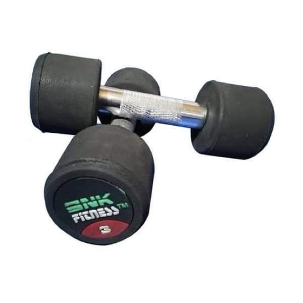 dumbells of 3 kg 700 rs + 6 kg 1500 rsv+ 1 kg 400 rs available 0