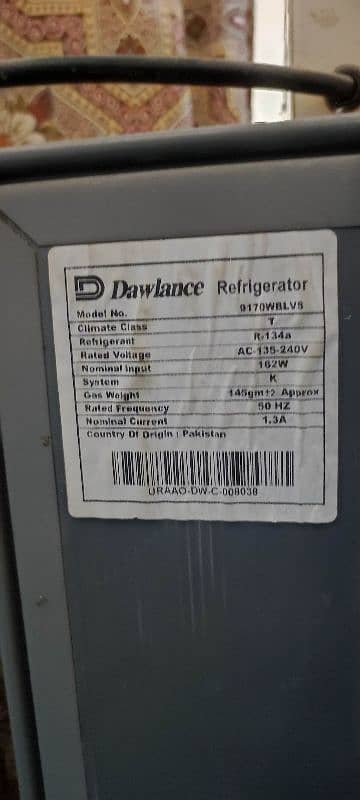 dawlance refrigerator 1