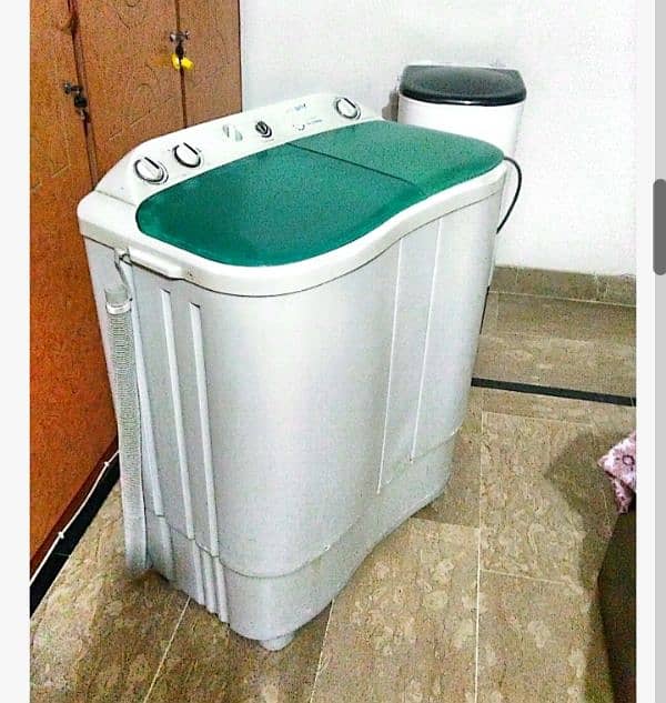 Haier washing machine, spinner 8 kg good condition 2