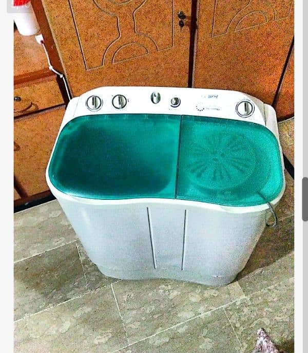 Haier washing machine, spinner 8 kg good condition 4