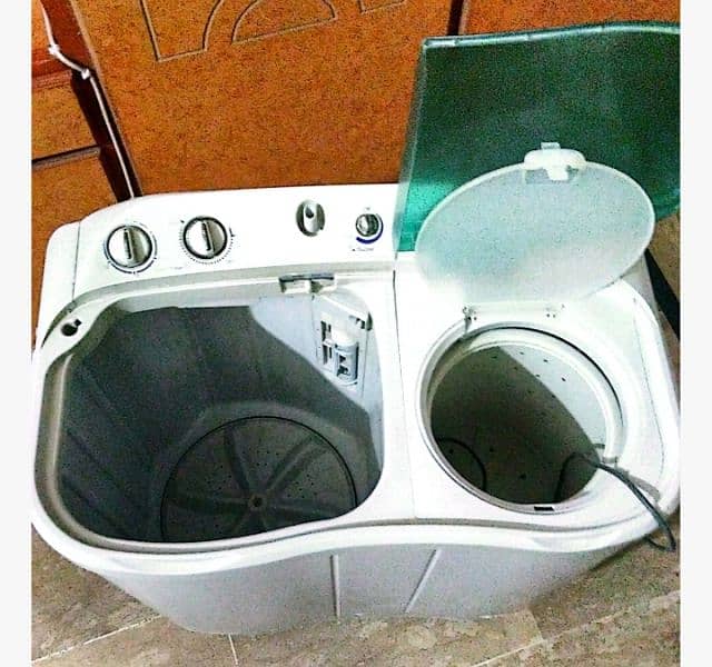 Haier washing machine, spinner 8 kg good condition 5