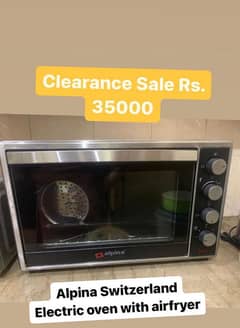 Electric Oven with Air Fryer