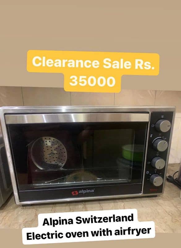 Electric Oven with Air Fryer 0