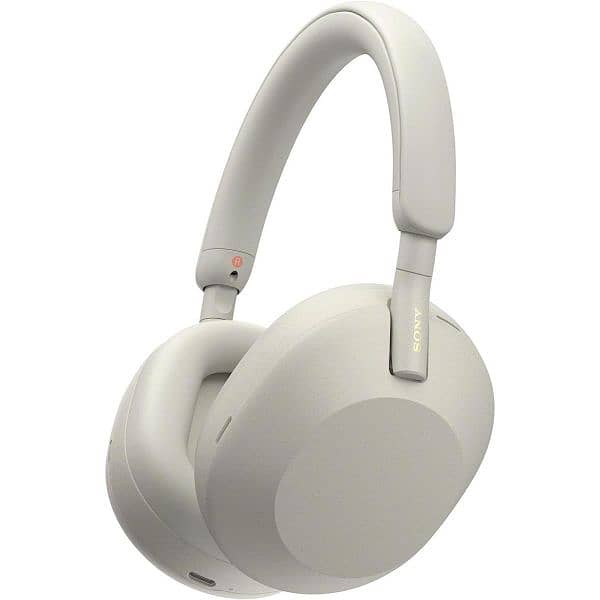 Sony WH-1000XM5 Wireless Noise Canceling Headphones Silver/Black 1