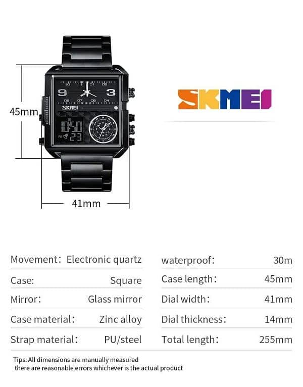 Men's Movement :Quartz Watch 6