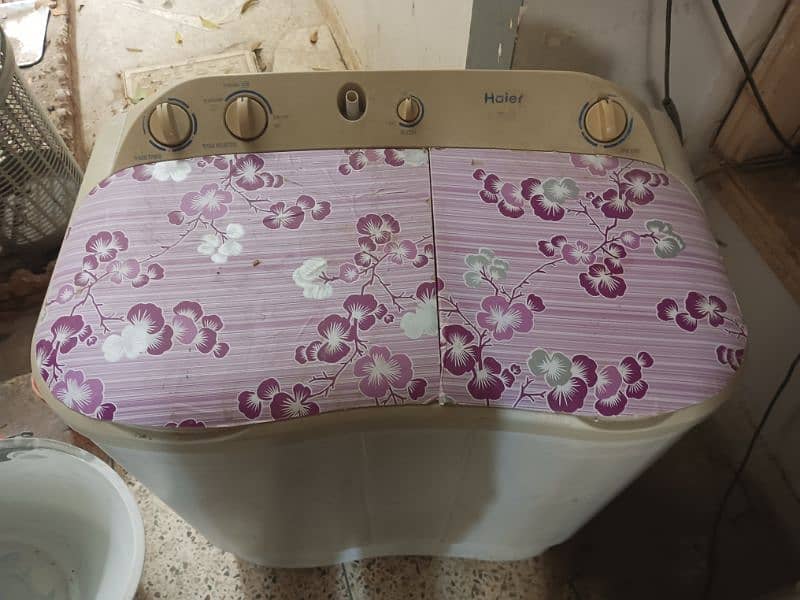 Haier washing machine 3