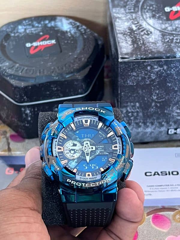 Casio g-shock gm-110EARTH-1AJR planet earth limited edition 1