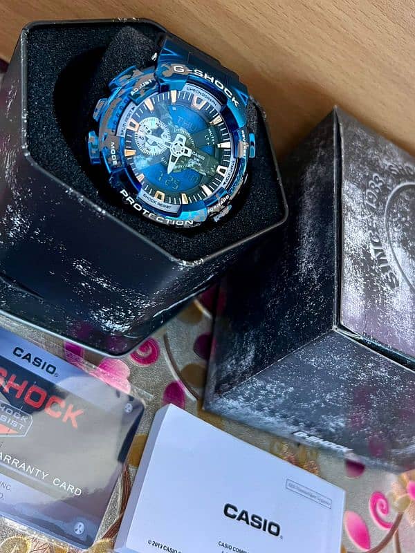 Casio g-shock gm-110EARTH-1AJR planet earth limited edition 2