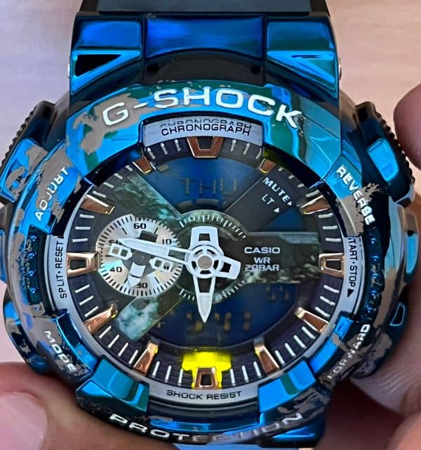 Casio g-shock gm-110EARTH-1AJR planet earth limited edition 7