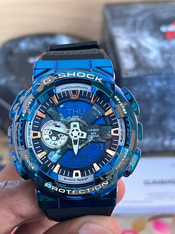 Casio g-shock gm-110EARTH-1AJR planet earth limited edition 8