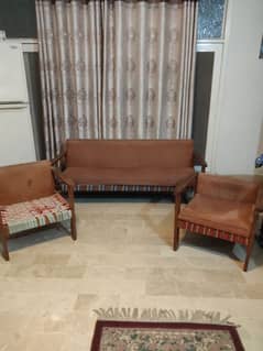 very old sofas in good condition wood is original and all good