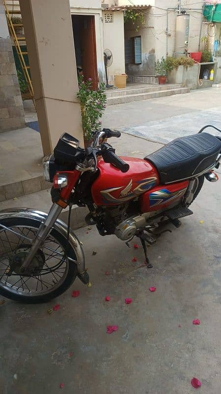 Honda CG 125 2021 November in mint condition 2