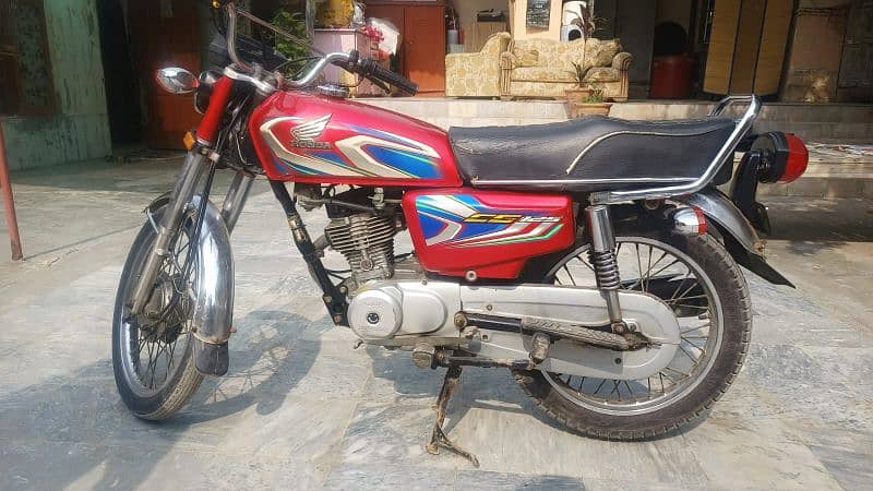 Honda CG 125 2021 November in mint condition 6