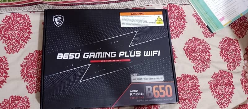 Gaming motherboard MSI B650 plus wifi 4