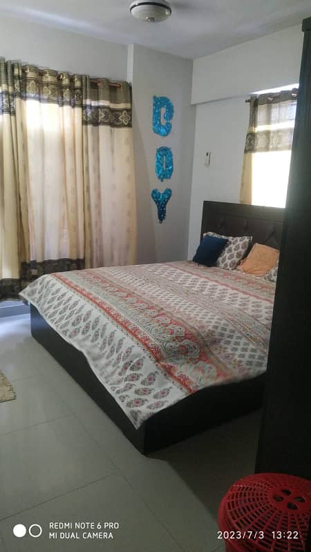 Luxuries Flat 3 Beds DD 1700 Sq Fts West Open Corner In Shanzil View Jinnah Avenue Malir Cantt 2