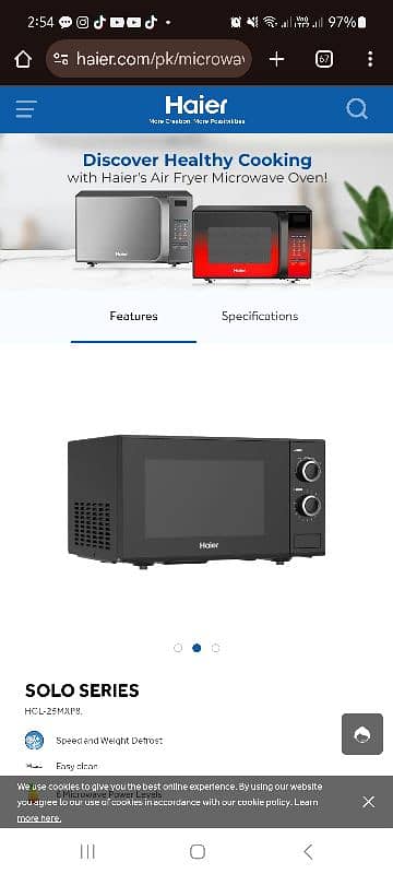 Haier oven microwave oven 3