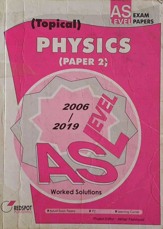 PHYSICS REFERENCE BOOKS FOR AS LEVEL 1