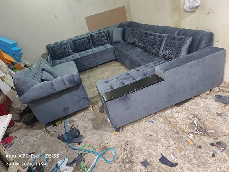 L shape sofa /sofa set/6 seater sofa/5 seater sofa 11