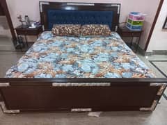 good condition bed set available