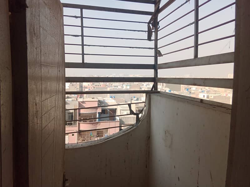 3 Rooms Flat Avilable For Rent In Al-Ghafoor ATRIAM Tower Sector 11 A North Karachi 10