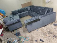 U shape sofa set / sofa set / room sofa / modren sofa 0