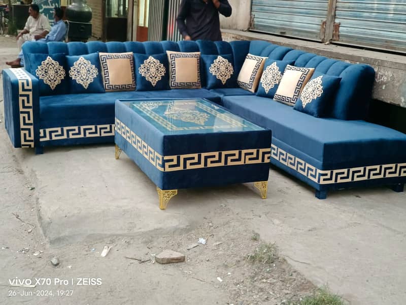 U shape sofa set / sofa set / room sofa / modren sofa 12