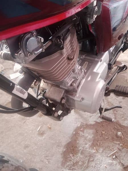 Honda CG 125 Selfstart Model 2022 all punjab no all documents ok 5