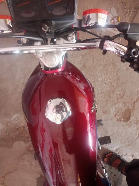 Honda CG 125 Selfstart Model 2022 all punjab no all documents ok 7