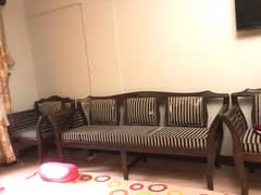 brand new condition Wood Sofa set